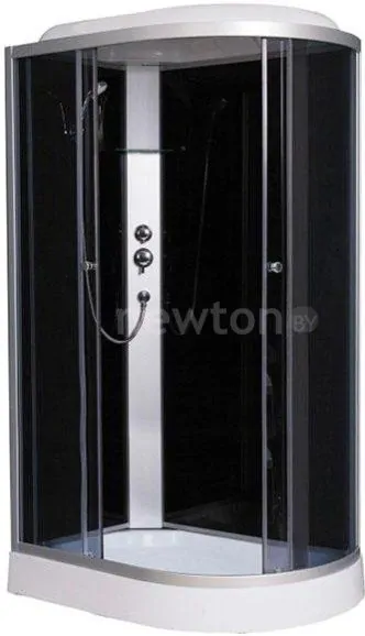 Душевая кабина Avanta 1712/7 120x80 (правая, матовый хром/серое стекло)