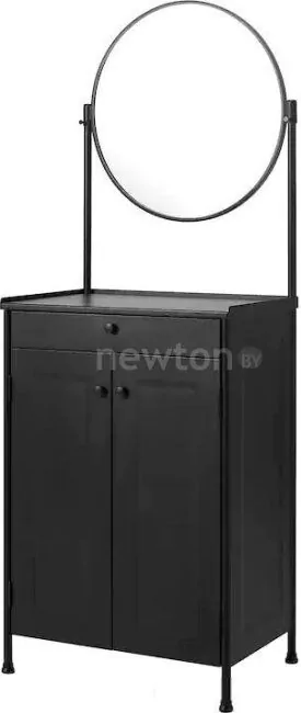 Туалетный столик с зеркалом Ikea Корнше 404.715.69 (черный)
