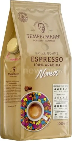 Кофе Tempelmann Nomos Espresso зерновой 1 кг