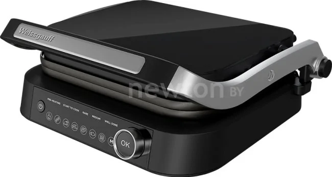 Электрогриль Weissgauff WCG-360 Nero Glass Chef's Steak