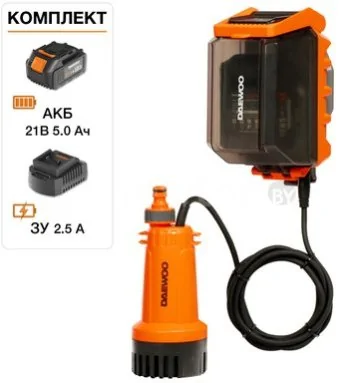Дренажный насос Daewoo Power DHP 2021Li Set (с 1-им АКБ)