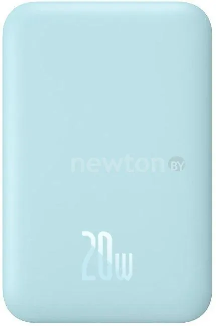 Внешний аккумулятор Baseus Magnetic Wireless PPCX020003 6000mAh (голубой)