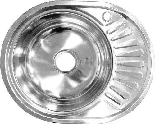 Кухонная мойка AV Engineering Goccia M AVESM2M6D1 (левая, декор, 0.6 мм)
