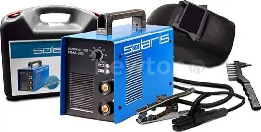 Сварочный инвертор Solaris MMA-205B + ACX