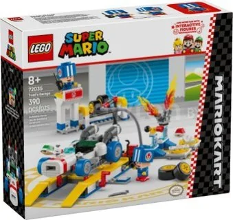 Конструктор LEGO Mario Kart – Гараж Тоада 72035