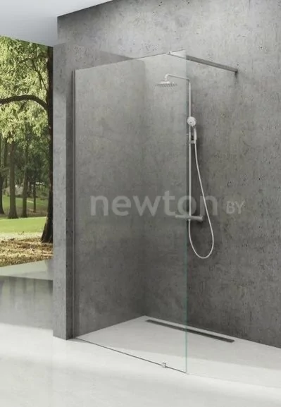Душевой уголок Ravak Walk-In Wall 110 (серебристый/прозрачное)