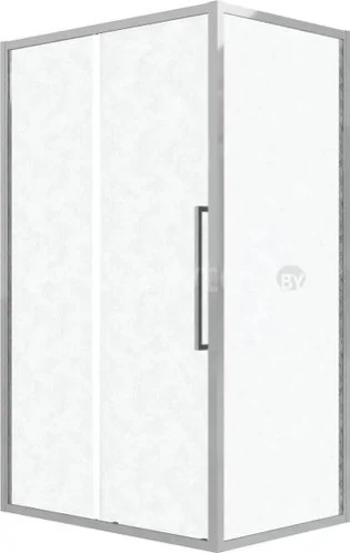 Душевой уголок Grossman Cosmo 120x80x195 120.K33.02.1280.10.02 (хром/шиншилла стекло)