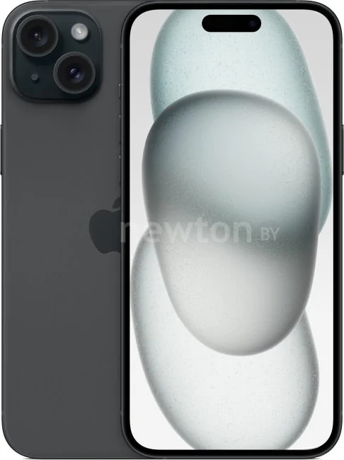 Телефон Apple iPhone 15 Plus Dual SIM 128GB (черный)