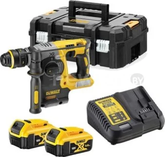 Перфоратор DeWalt DCH274P2T (с 2-мя АКБ 5 Ач, кейс TSTAK)