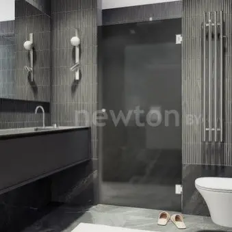 Душевая дверь MaybahGlass 195x80.5 MGD-524-4 (графит матовый/хром глянцевый)