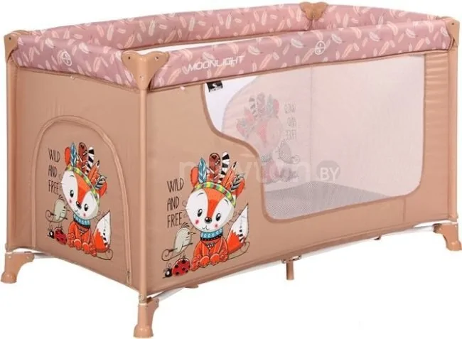 Манеж-кровать Lorelli Moonlight 1 2020 (beige foxy)