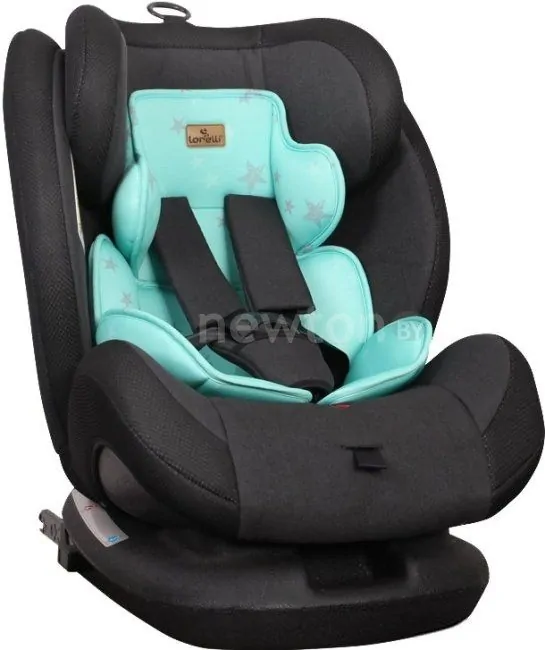Детское автокресло Lorelli Corsica Isofix (black&green stars)