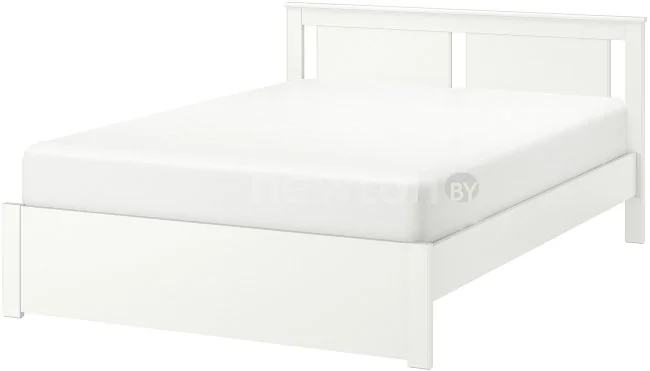 Кровать Ikea Сонгесанд 200x160 (белый, без основания) 192.412.31