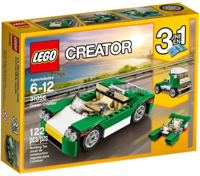 Конструктор LEGO Creator 31056 Зеленый кабриолет