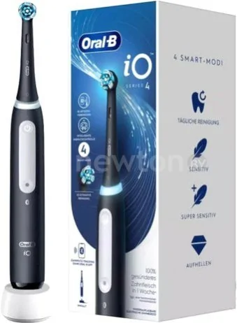 Электрическая зубная щетка Oral-B iO Series 4 iOG4.1B6.0 (черный) 4210201437604