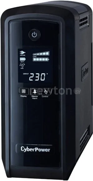 Источник бесперебойного питания CyberPower PFC Sinewave 1500VA Black (CP1500EPFC)