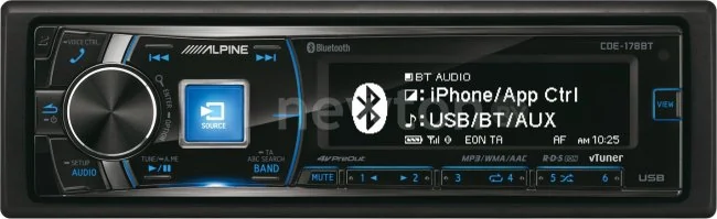 CD/MP3-магнитола Alpine CDE-178BT