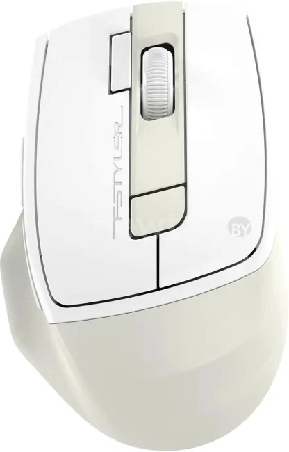 Мышь A4Tech Fstyler FG45CS Air2 (белый/бежевый)