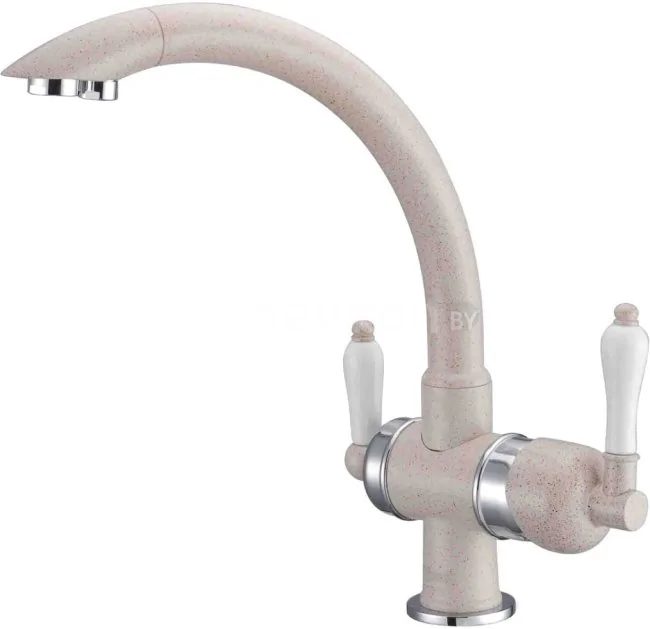 Смеситель ZorG ZR 327 YF Chrome Quartz