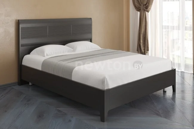 Кровать Лером Камелия КР-2763-ВЕ 160x200 (дуб венге)