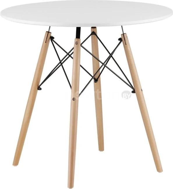 Кухонный стол Stool Group Eames DSW D90 (белый)