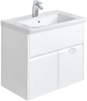 Roca Тумба Up 80 ZRU9303012 с умывальником Gap 80 (белый)