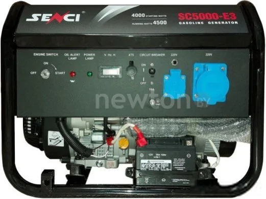 Бензиновый генератор SENCI SC5000-E3