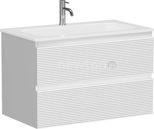 Sancos Тумба с умывальником Folk FL80W + CN7005