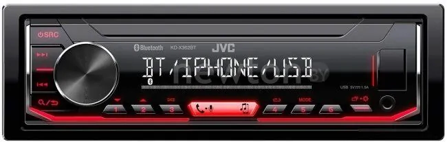 USB-магнитола JVC KD-X362BT