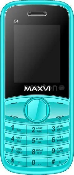 Телефон Maxvi C4 Light Blue