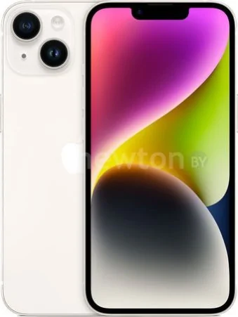 Телефон Apple iPhone 14 eSIM 128GB (звездный)