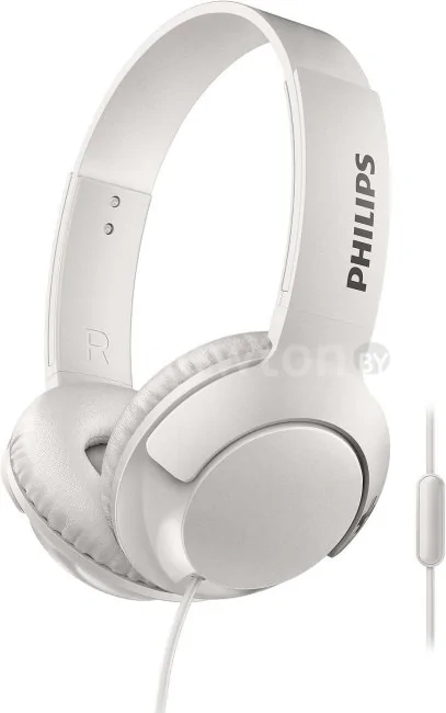 Наушники с микрофоном Philips Bass+ SHL3075WT/00