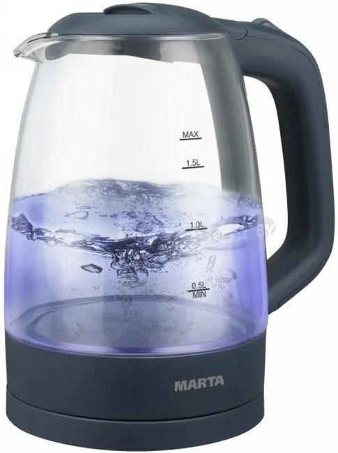 Электрический чайник Marta MT-1077 (серый мрамор)