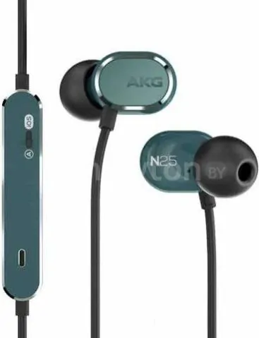Наушники с микрофоном AKG N25 (бирюзовый)
