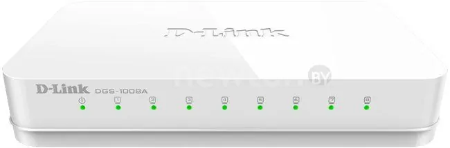 Неуправляемый коммутатор D-Link DGS-1008A/F1A