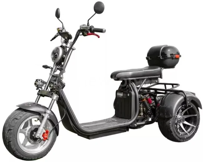 Электроскутер Smart Balance X12 Pro Trike 2024 (черный)