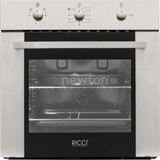 Газовый духовой шкаф Ricci RGO-640IX