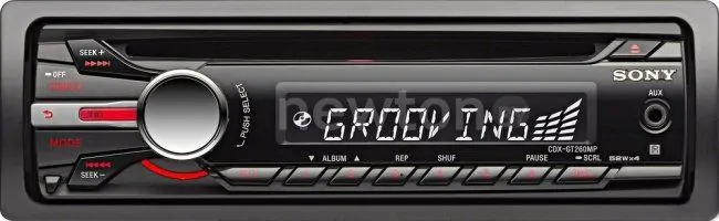 CD/MP3-магнитола Sony CDX-GT260MP