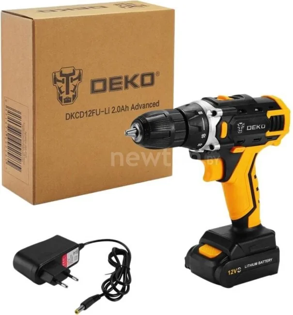 Дрель-шуруповерт Deko DKCD12FU-Li Advanced 063-4131 (с 1-им АКБ)