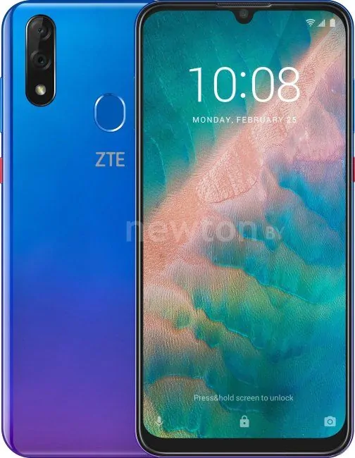 Телефон ZTE Blade V10 4GB/64GB (сияющий аметист)