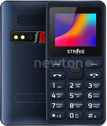 Кнопочный телефон Strike S10 (синий)