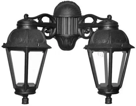 Уличный настенный светильник Fumagalli Saba K22.141.000.BXF1RDN