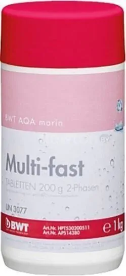 Химия для бассейна BWT Многофункциональное средство AQA marin multi-fast 1 кг