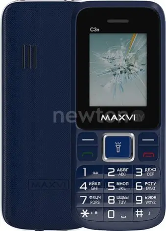Кнопочный телефон Maxvi C3n (маренго)