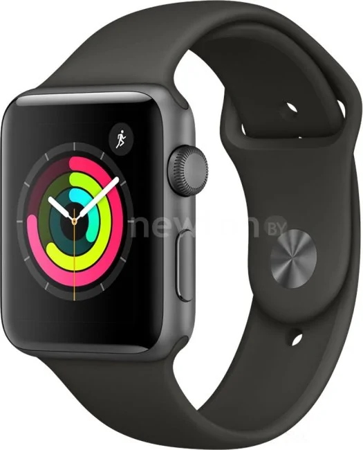 Умные часы Apple Watch Series 3 42 мм (алюминий серый космос/серый)