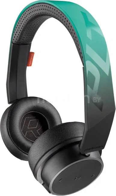 Наушники с микрофоном Plantronics BackBeat Fit 500 (черный/зеленый)