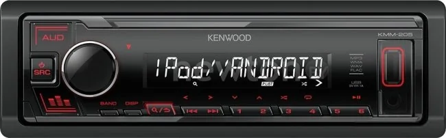 USB-магнитола Kenwood KMM-205