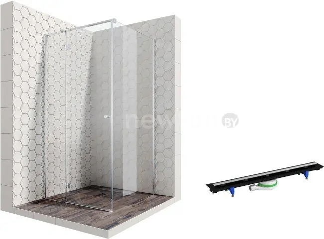 Душевой уголок Ambassador Set 12011103L-PR3