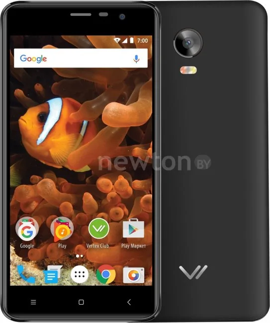 Телефон Vertex Impress Reef (черный)