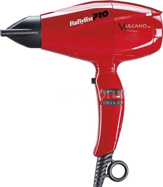 Фен BaByliss PRO Vulcano (красный)